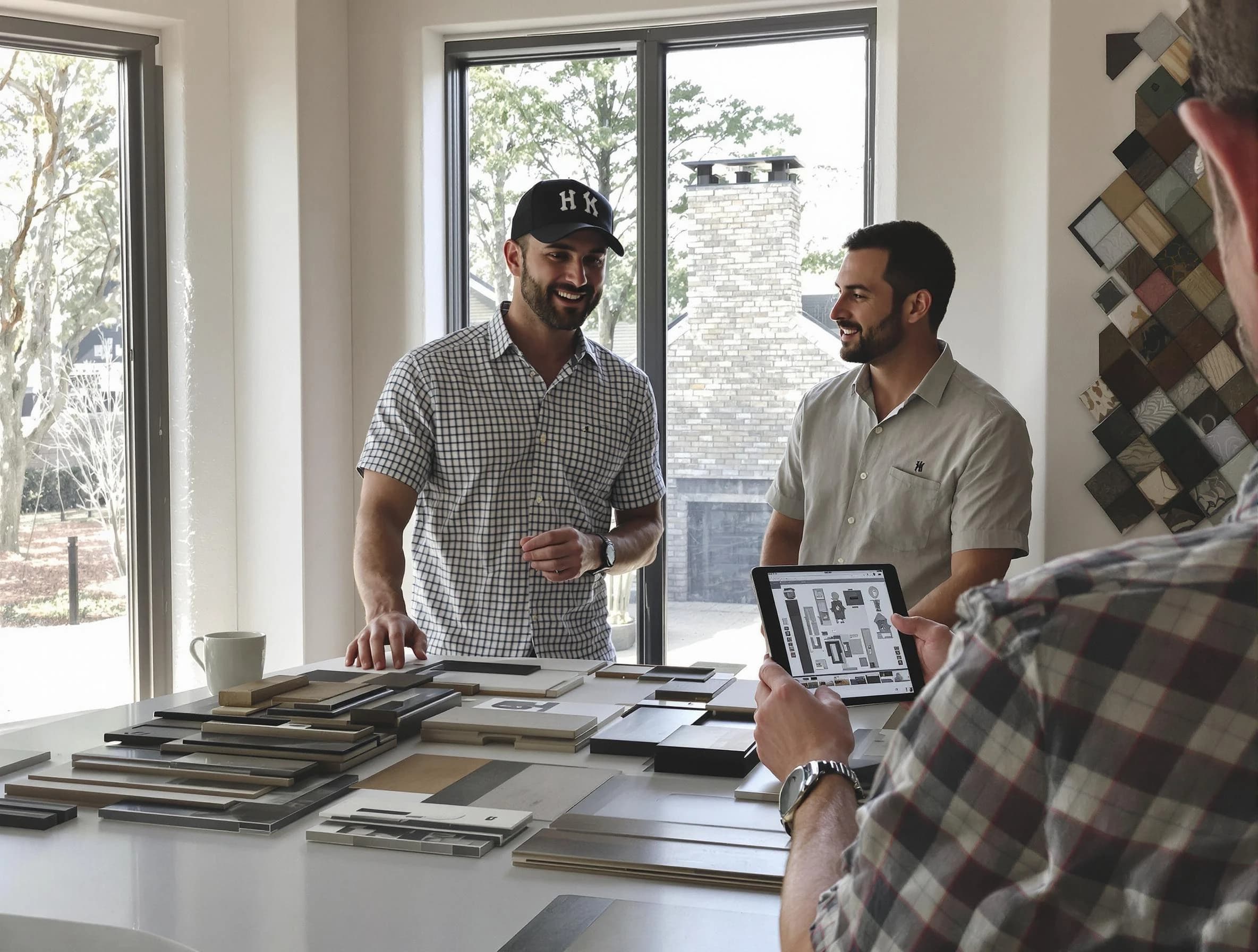 Harrisville Chimney Sweep remodeling a chimney and fireplace in Harrisville, UT