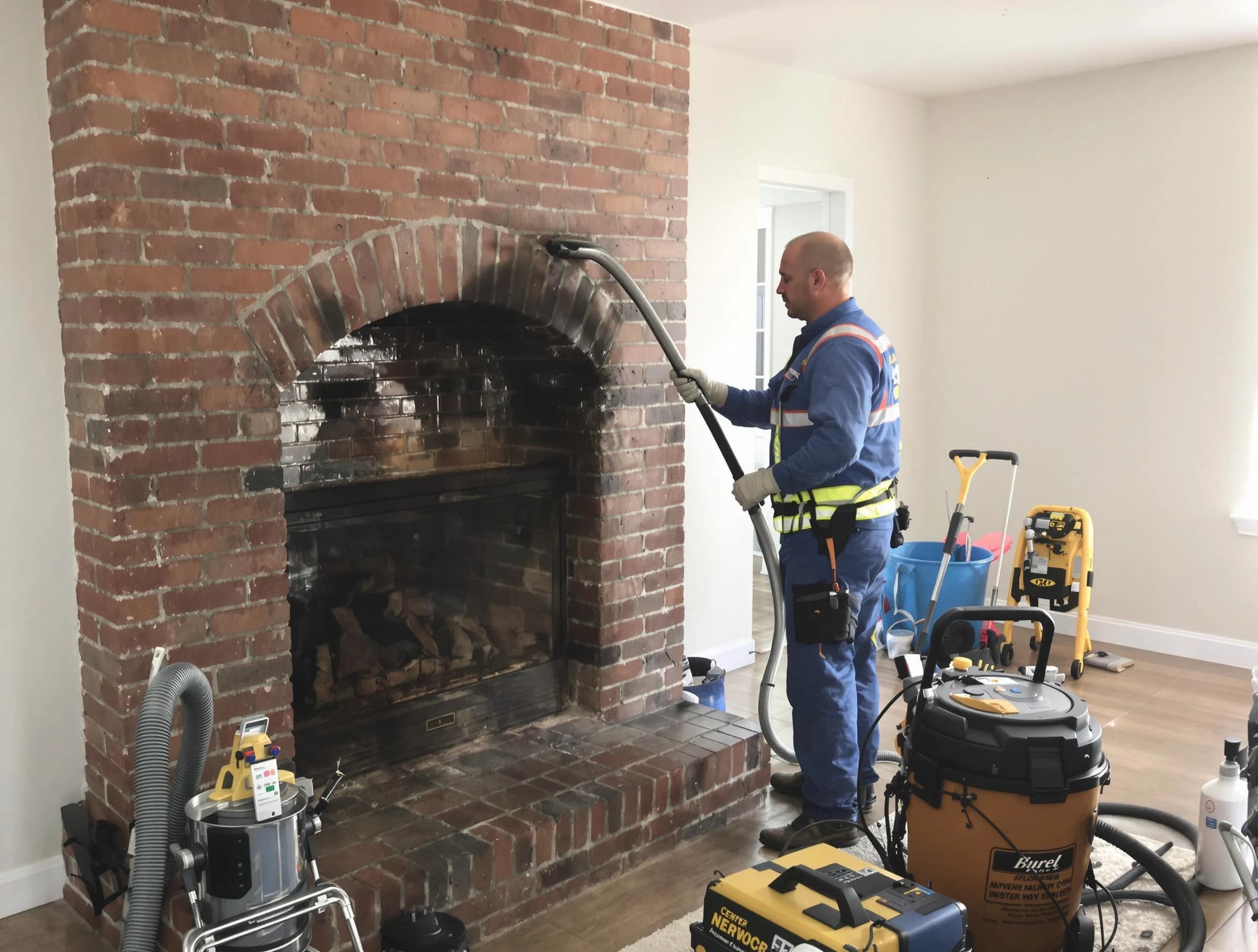 Harrisville Chimney Sweep expert performing detailed chimney sweep in Harrisville, UT