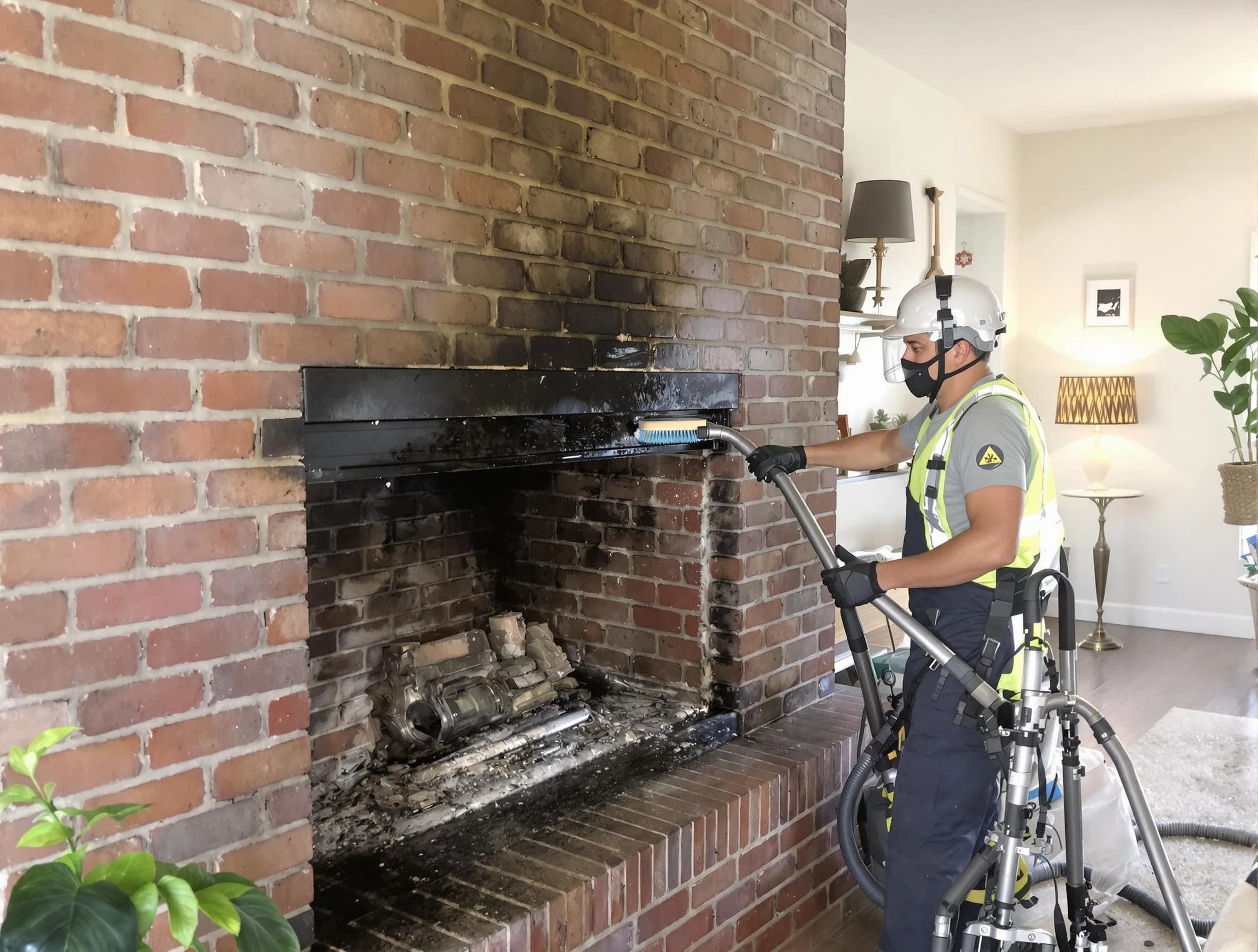 Harrisville Chimney Sweep providing fireplace cleaning services in Harrisville, UT