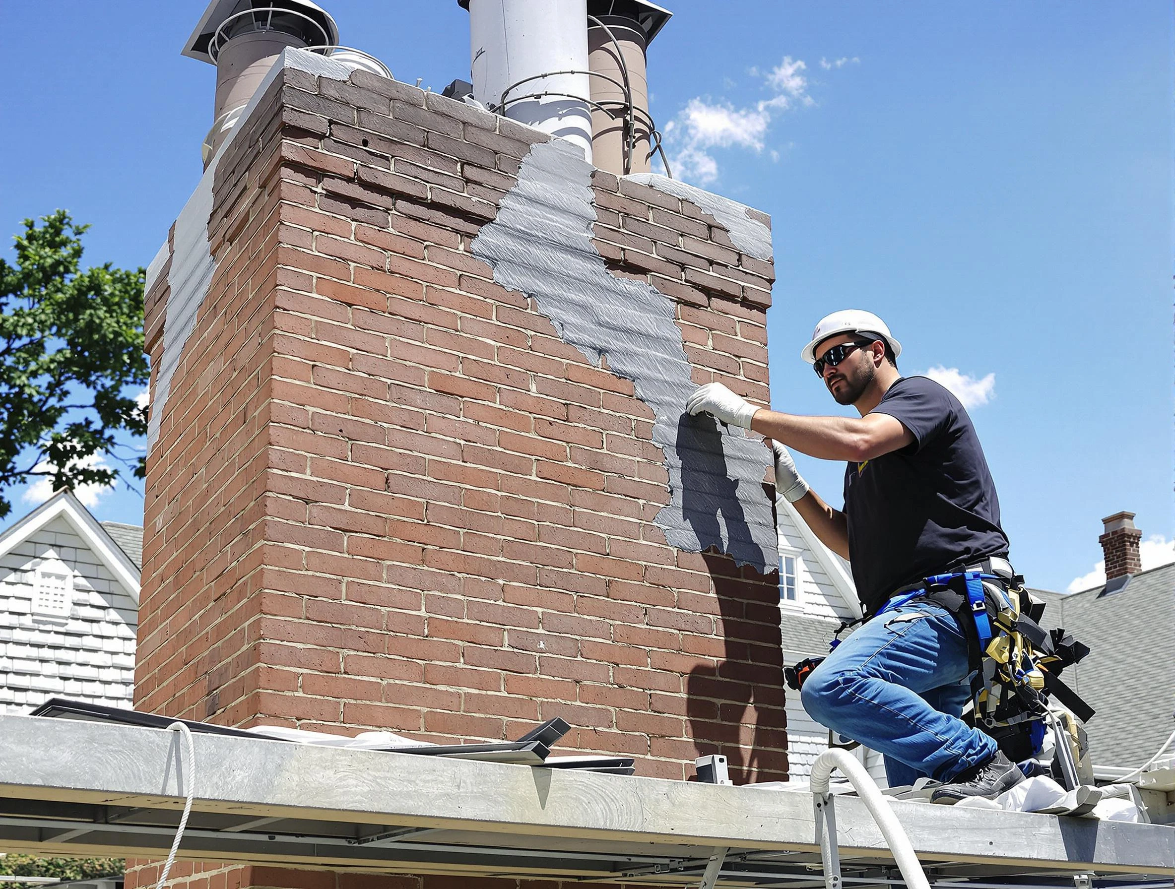 Chimney Restoration in Harrisville