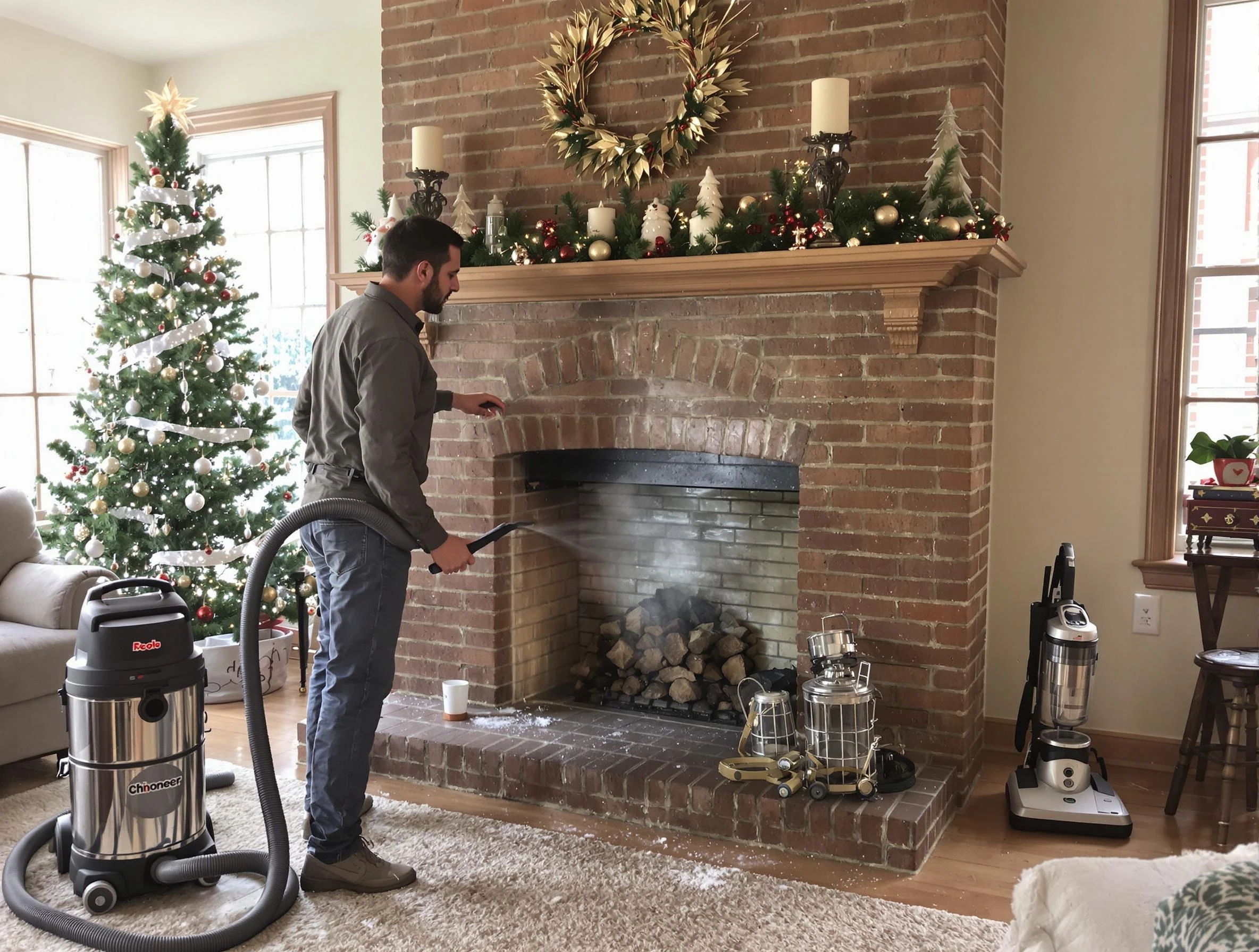 Fireplace Cleaning in Harrisville