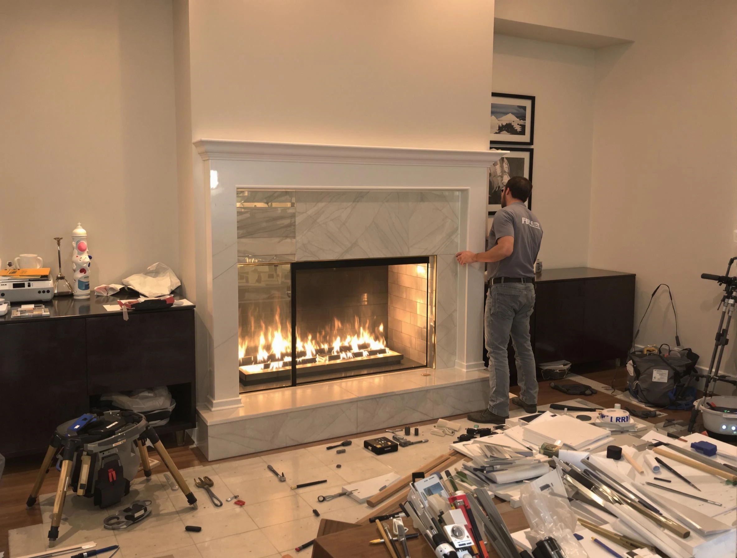 Fireplace Installation in Harrisville