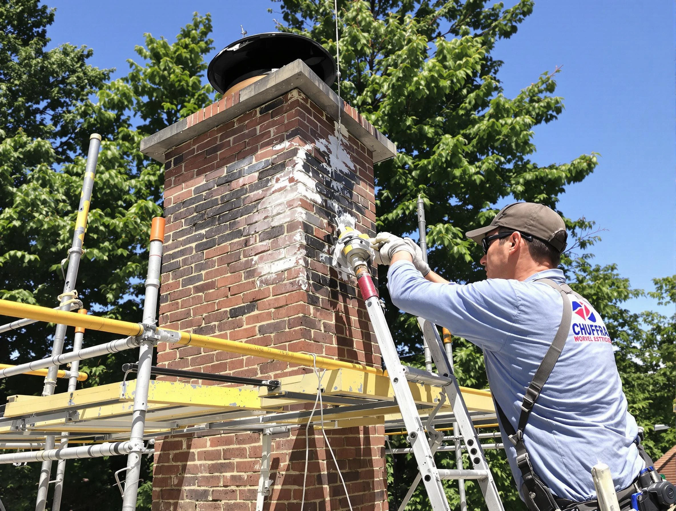 Structural chimney repair by Harrisville Chimney Sweep in Harrisville, UT